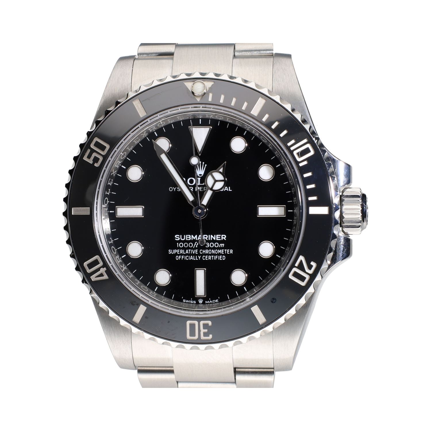 Submariner no date acero cerámico 41mm.  