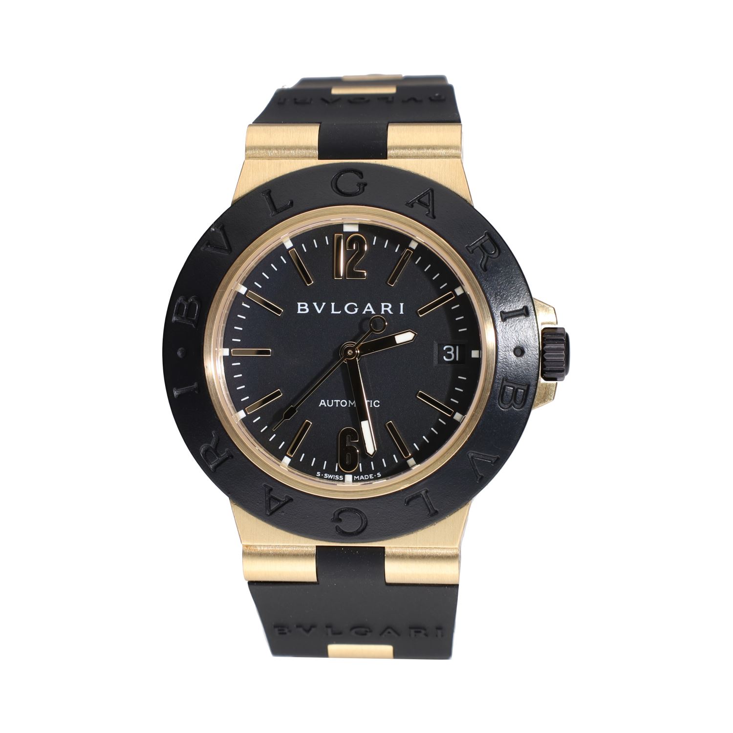 Diagono oro amarillo automático 38mm.  