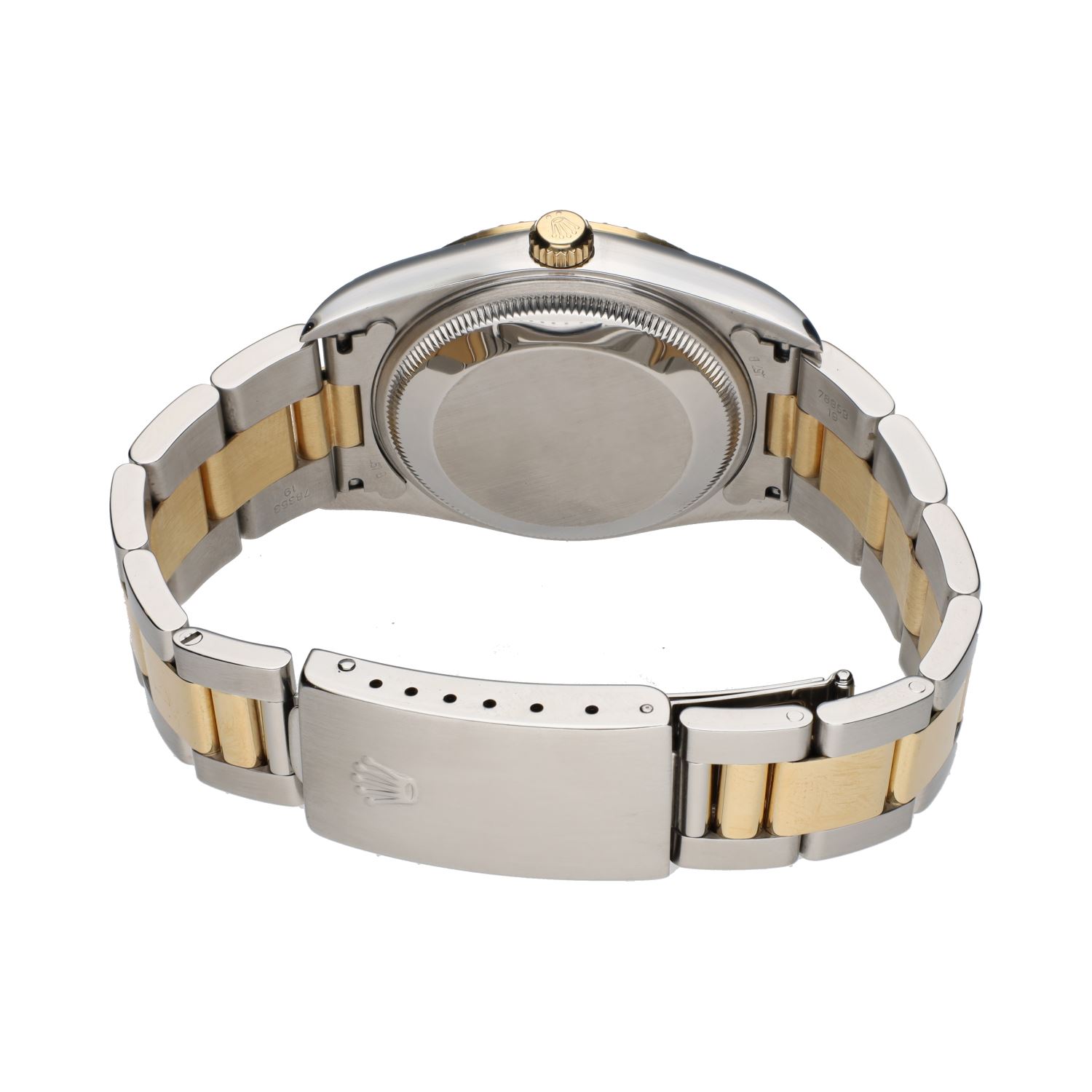 Oyster perpetual date acero y oro 34mm.   