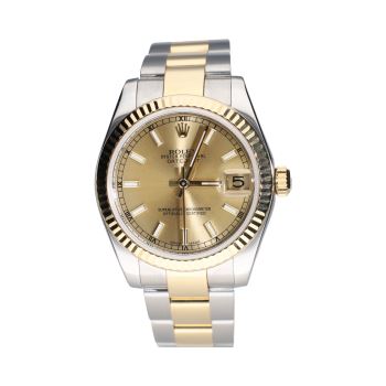 ROLEX<BR>DATEJUST CADETE ACERO Y ORO 31MM. · ref.: 178273