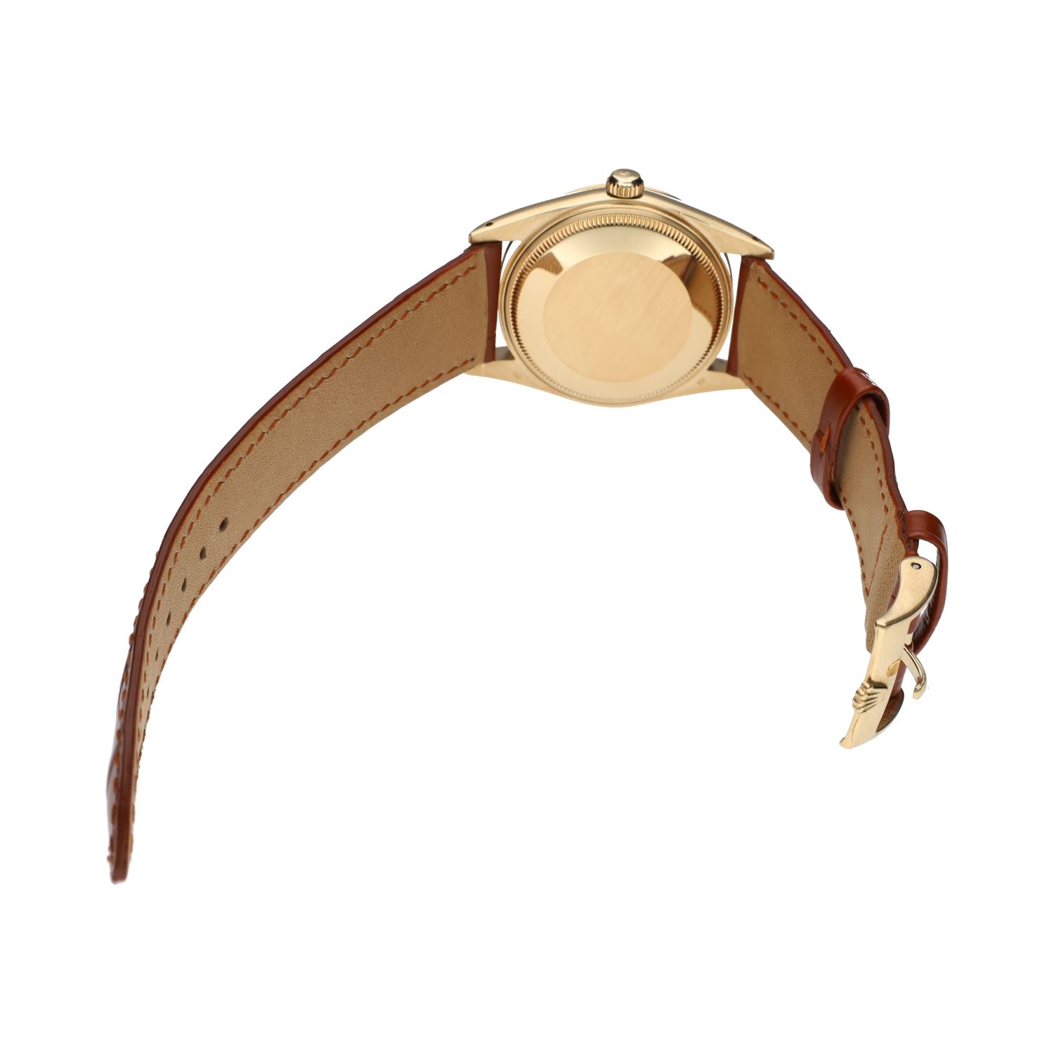 Oyster perpetual date plexi oro amarillo 34mm.   