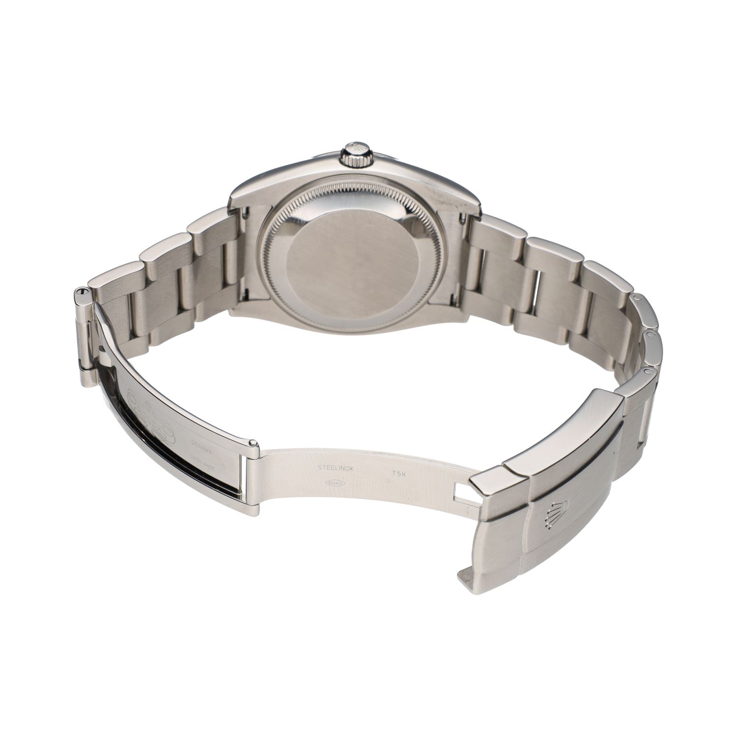 Oyster perpetual acero esfera azul 34mm.   