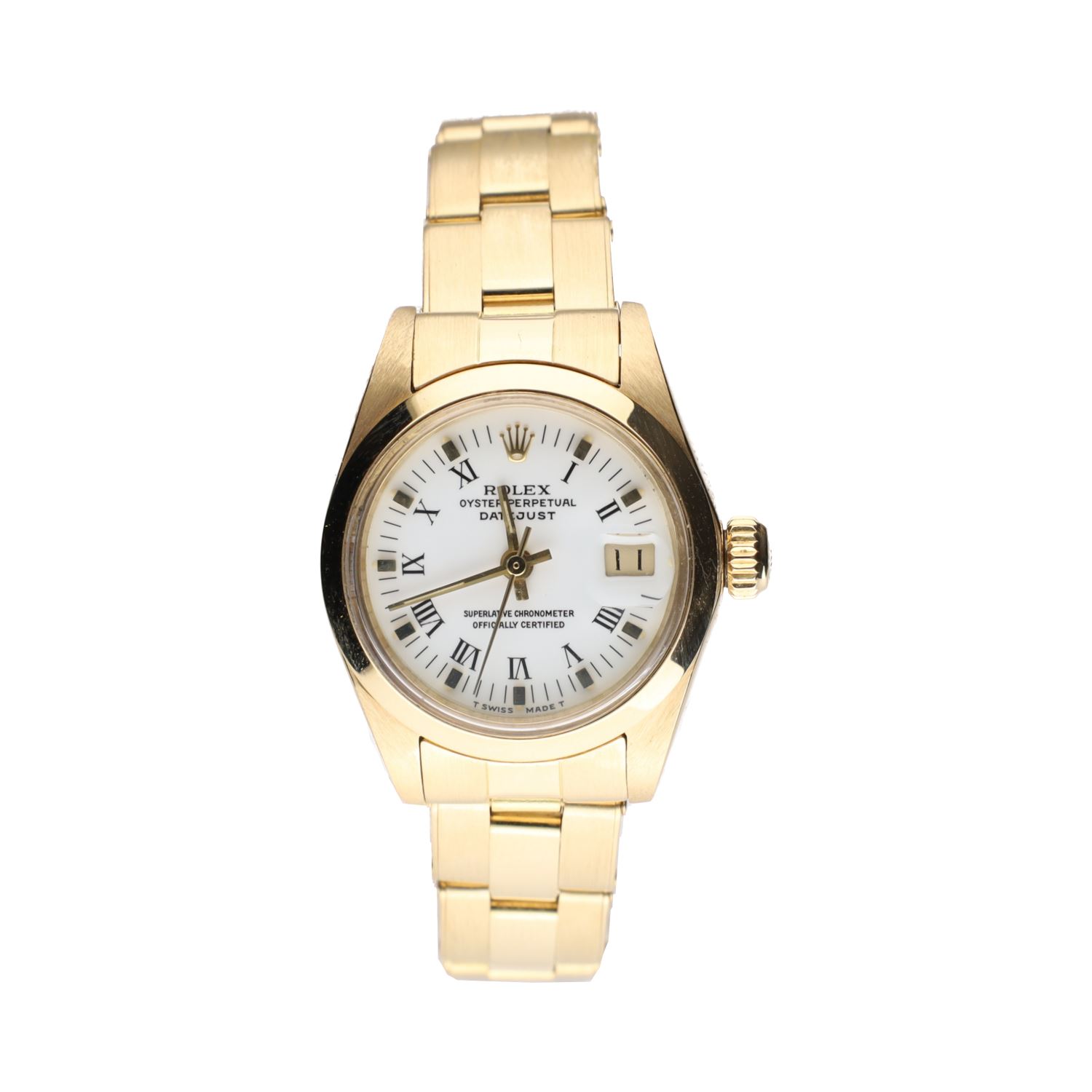 Datejust señora oro amarillo oyster 26mm.   