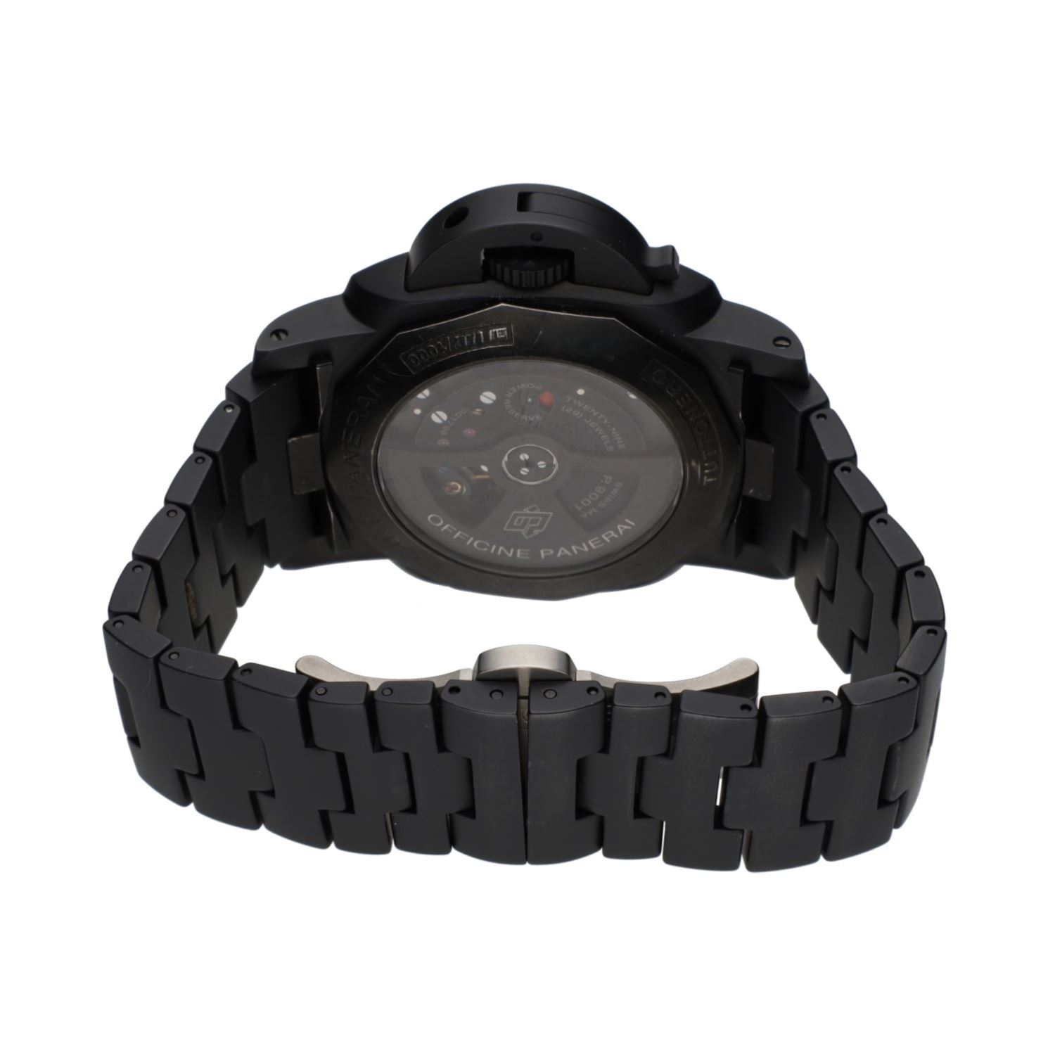 Luminor tuttonero cerámica gmt 44mm.   