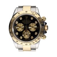 Daytona acero y oro esfera aftermarket.   