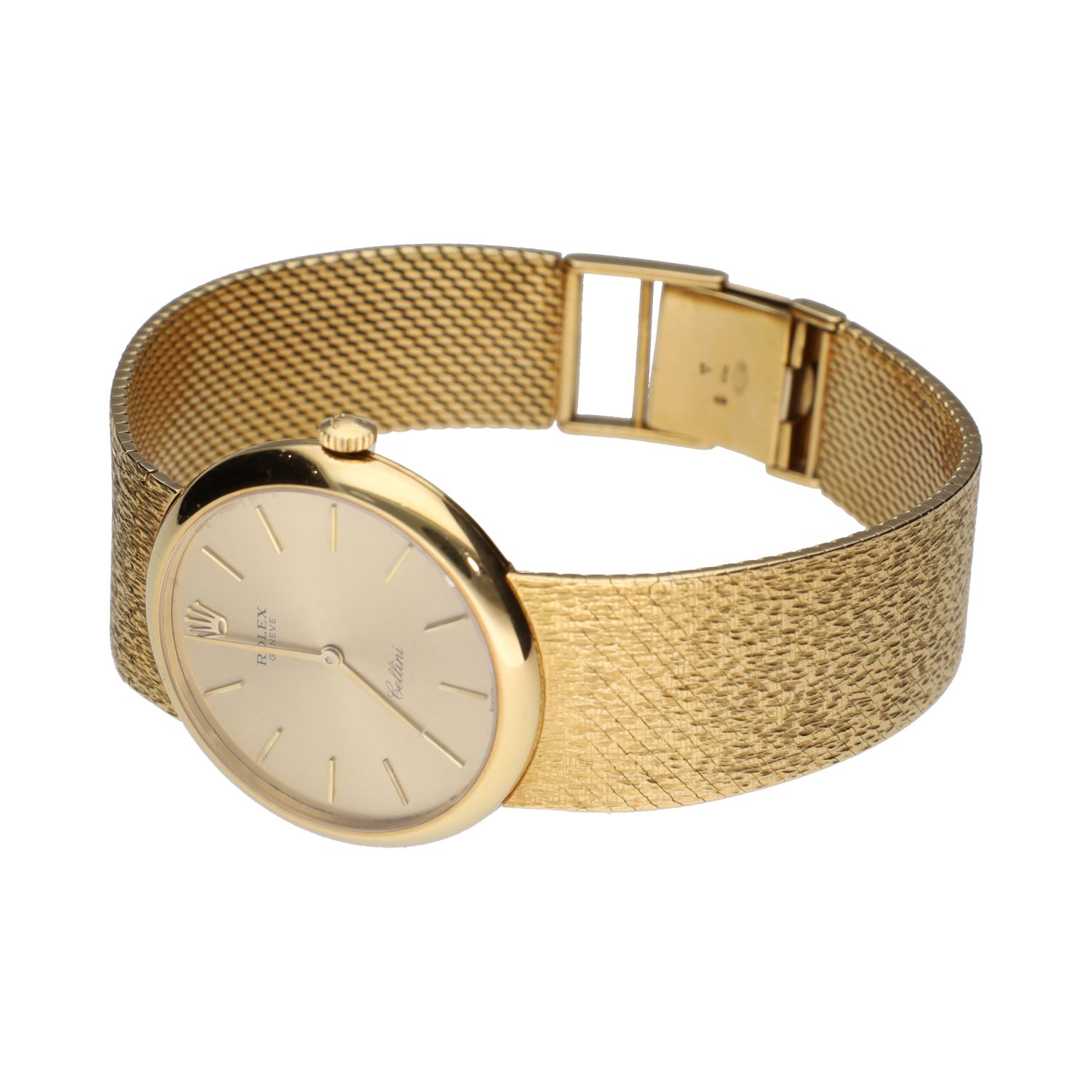 Cellini oro amarillo esterilla cuerda manual 31mm.   
