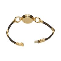 Lady oro amarillo cuerda manual 21mm.   