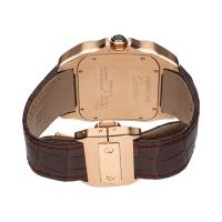 Santos 100 oro rosa 38mm.   
