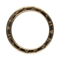 Sortija b-zero de bulgari tres bandas en oro amarillo. Talla 67.