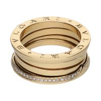 ANILLOS / SORTIJAS<BR>SORTIJA B-ZERO DE BULGARI EN ORO AMARI...