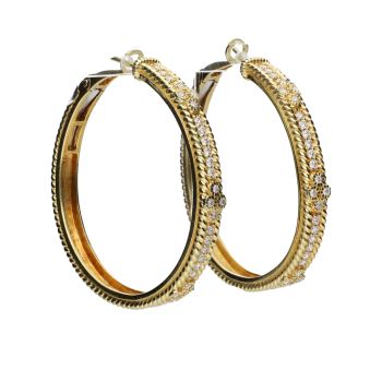 PENDIENTES<BR>PENDIENTES ARGOLLA EN ORO AMARILLO CON... · ref.: (NXMX)