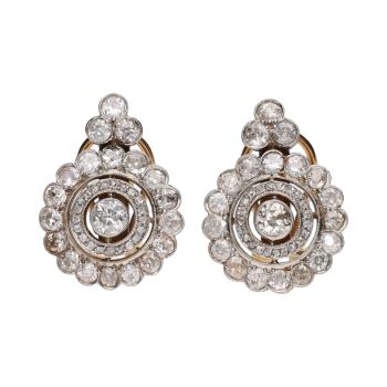 PENDIENTES<BR>PENDIENTES VINTAGE EN ORO AMARILLO Y O... · ref.: (NXMX)