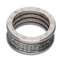 ANILLOS / SORTIJAS<BR>SORTIJA B-ZERO DE BULGARI EN ORO BLANC...
