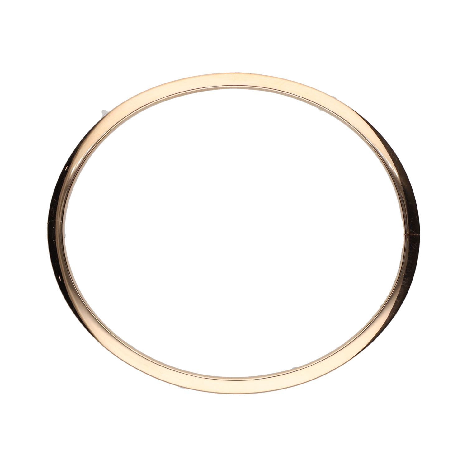 Pulsera firmada por gubelin realizada en oro rosa y brillantes.