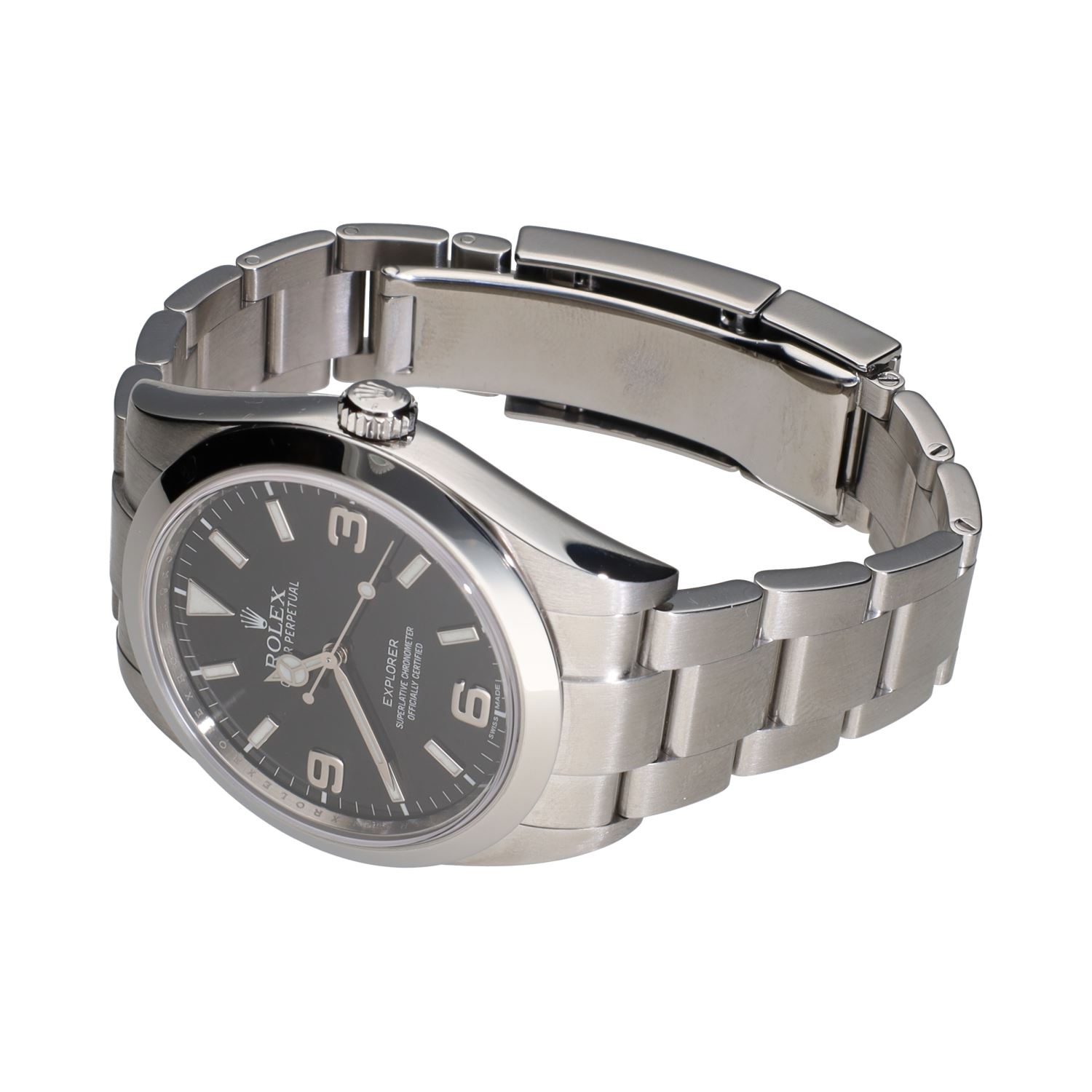 Explorer i acero 39mm.   