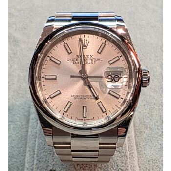 ROLEX<BR>DATEJUST ACERO OYSTER 36MM. · ref.: 126200