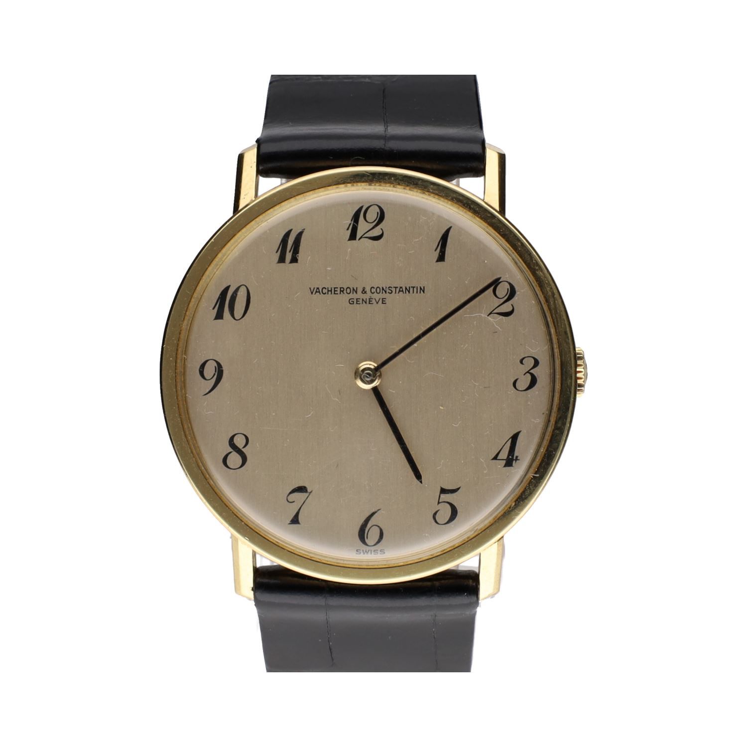 Clásico 7811 años 70s oro amarillo 33mm.  