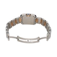 Tank anglaise acero y oro rosa quartz 22mm.  