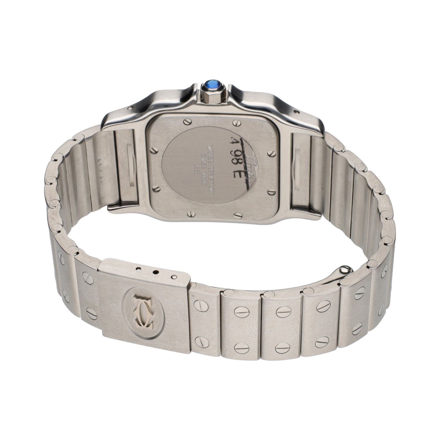 Santos acero quartz 29mm.  