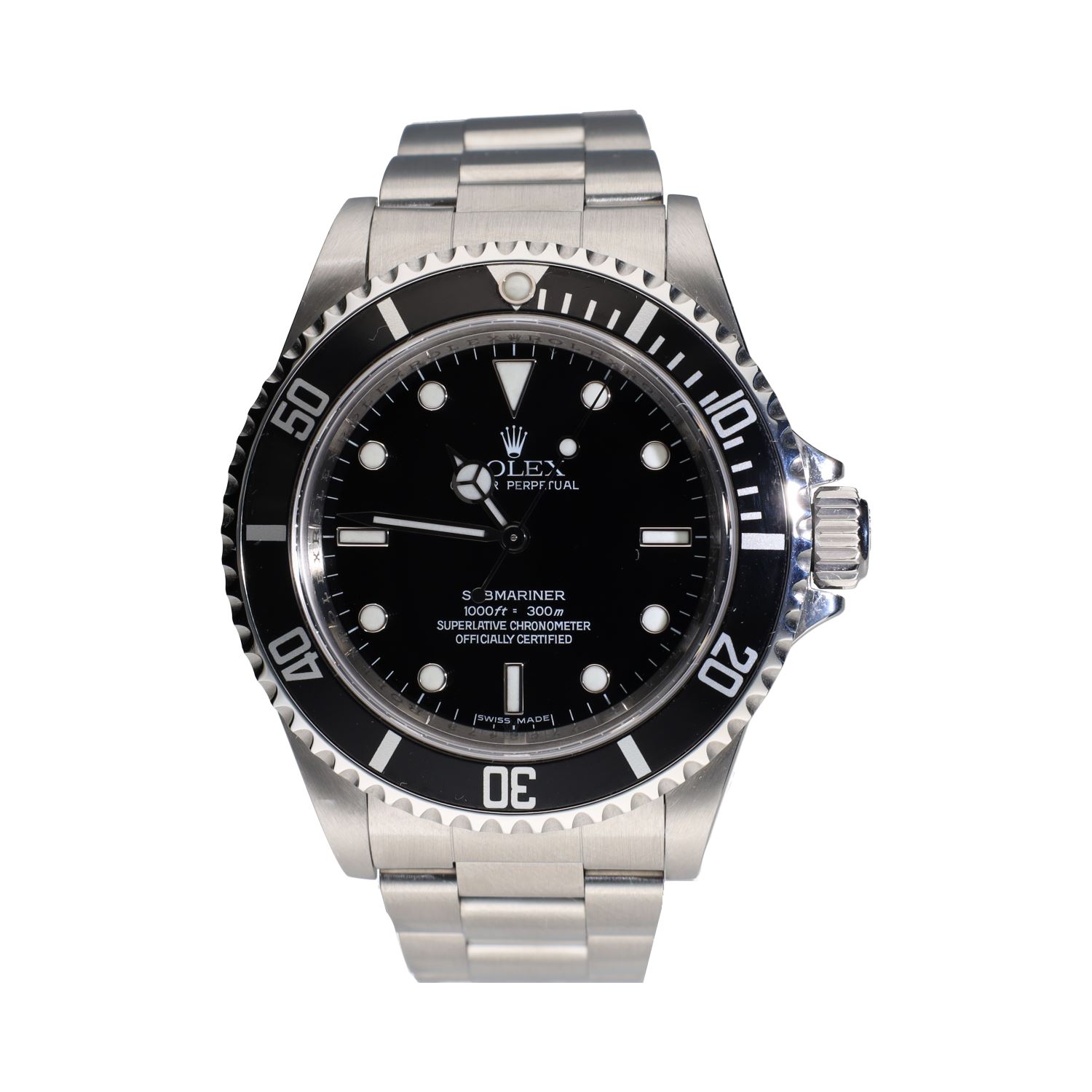 Submariner no date acero 40mm.   