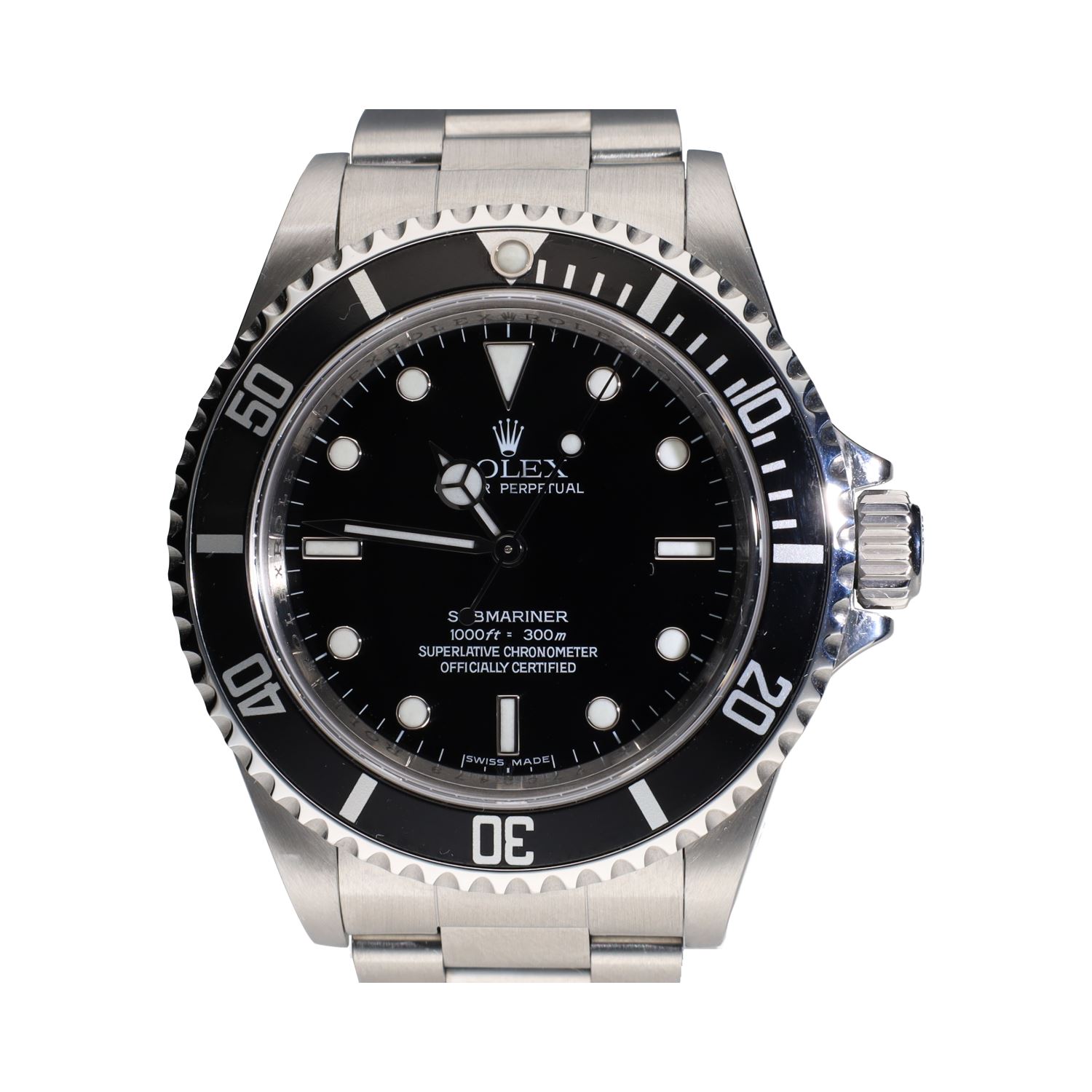 Submariner no date acero 40mm.   