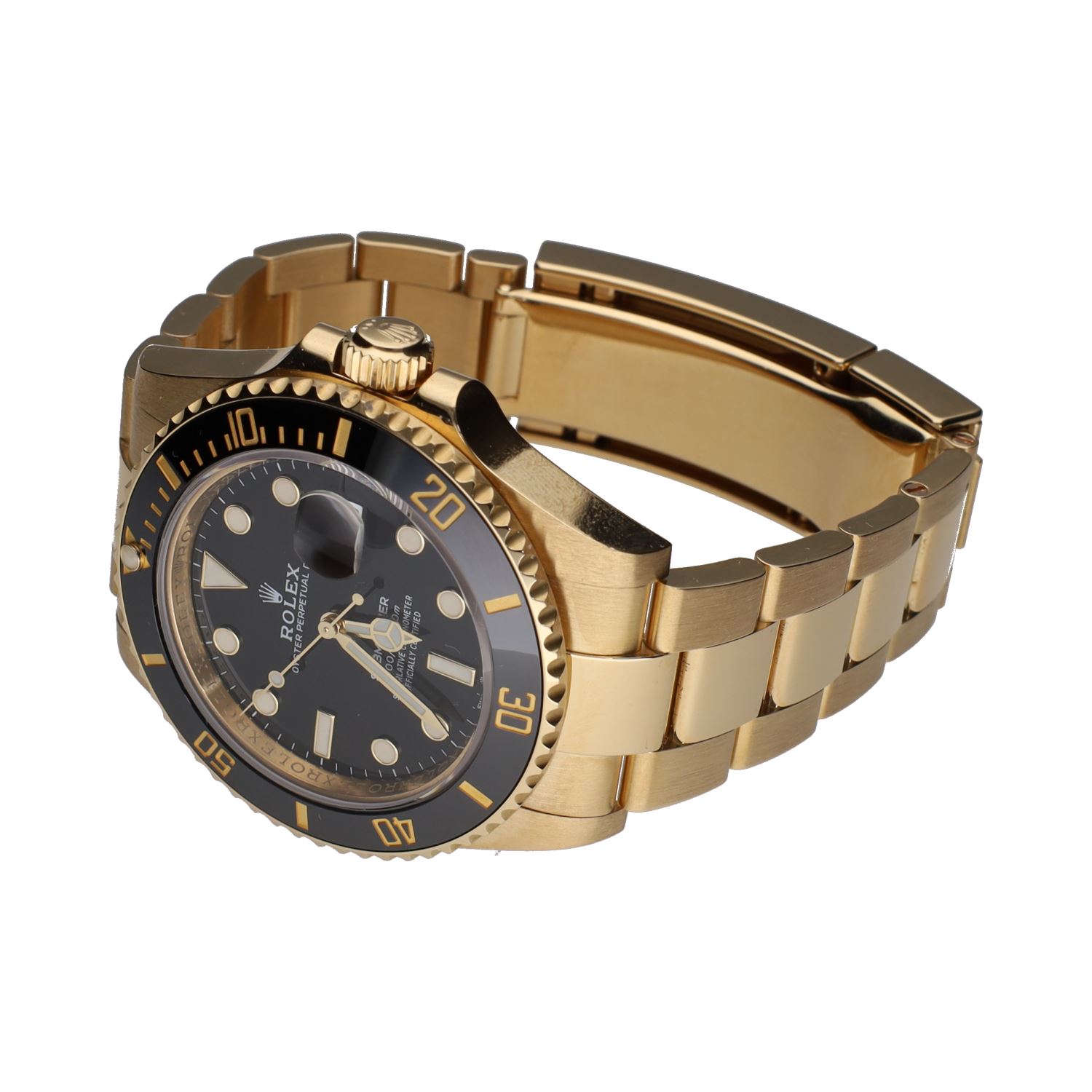 Submariner date oro amarillo 41mm.   
