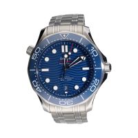 OMEGA<BR>SEAMASTER DIVER 300M ACERO ESFERA AZUL...