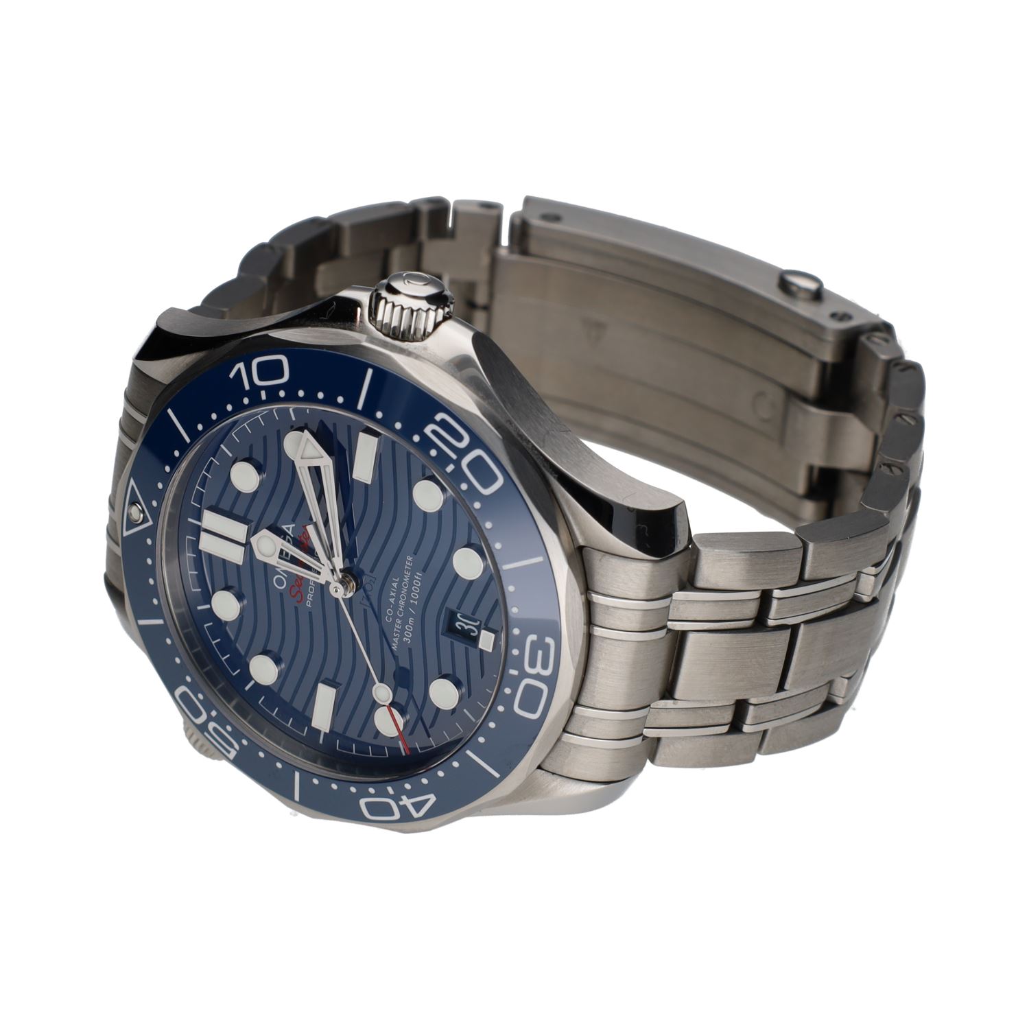 Seamaster diver 300m acero esfera azul cerámica 42mm.   