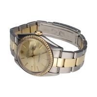 Oyster perpetual date acero y oro 34mm.   