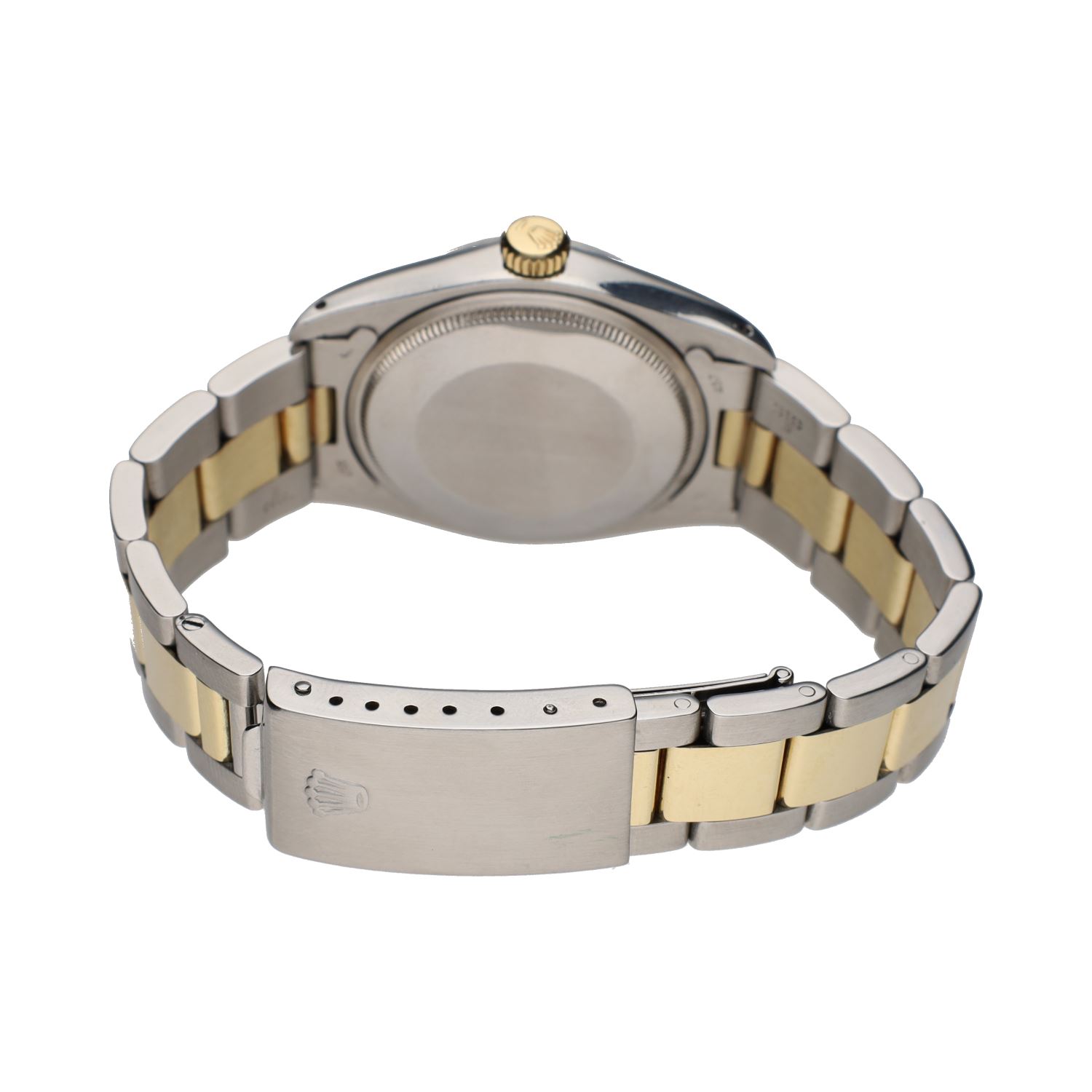 Oyster perpetual date acero y oro 34mm.   
