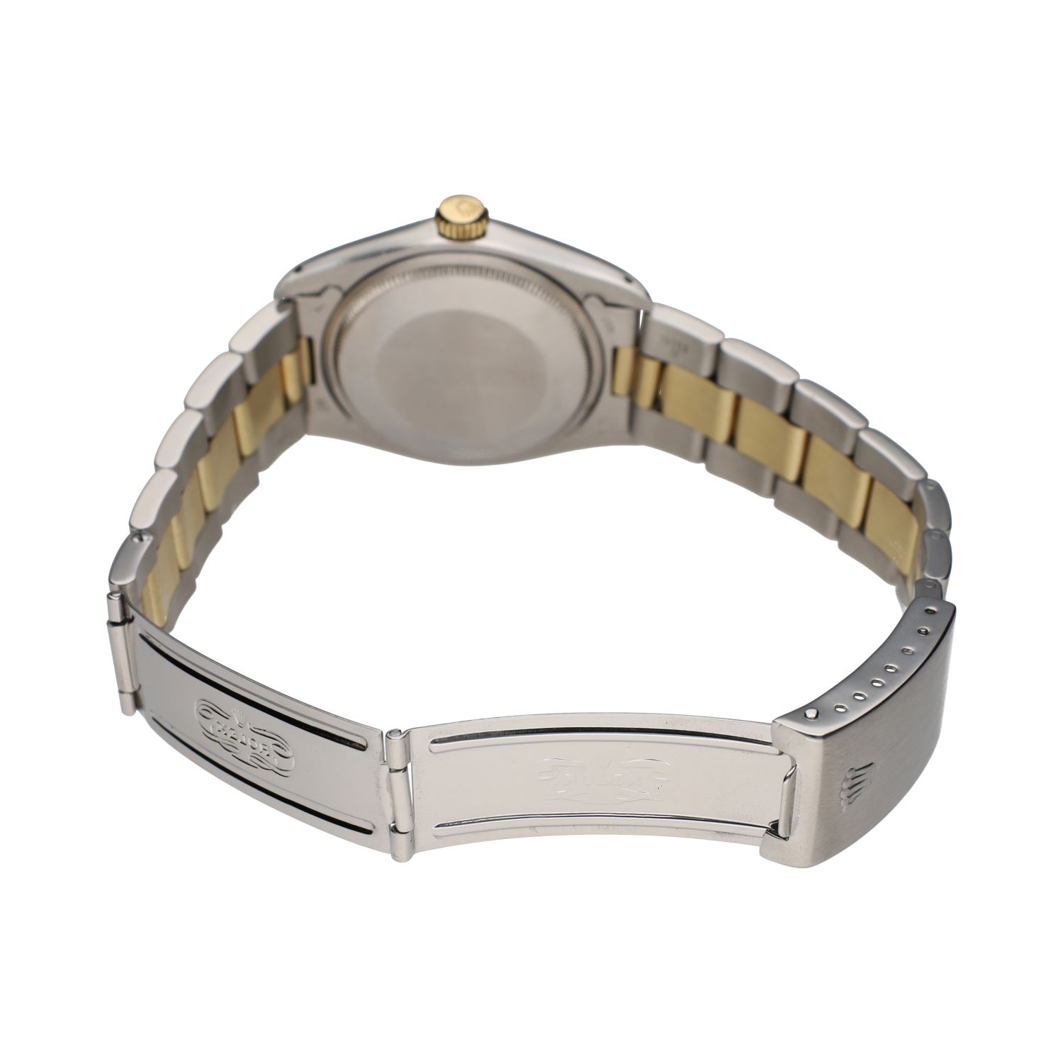 Oyster perpetual date acero y oro 34mm.   
