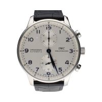 IWC<BR>PORTUGUESE CHRONOGRAPH ACERO 41MM.