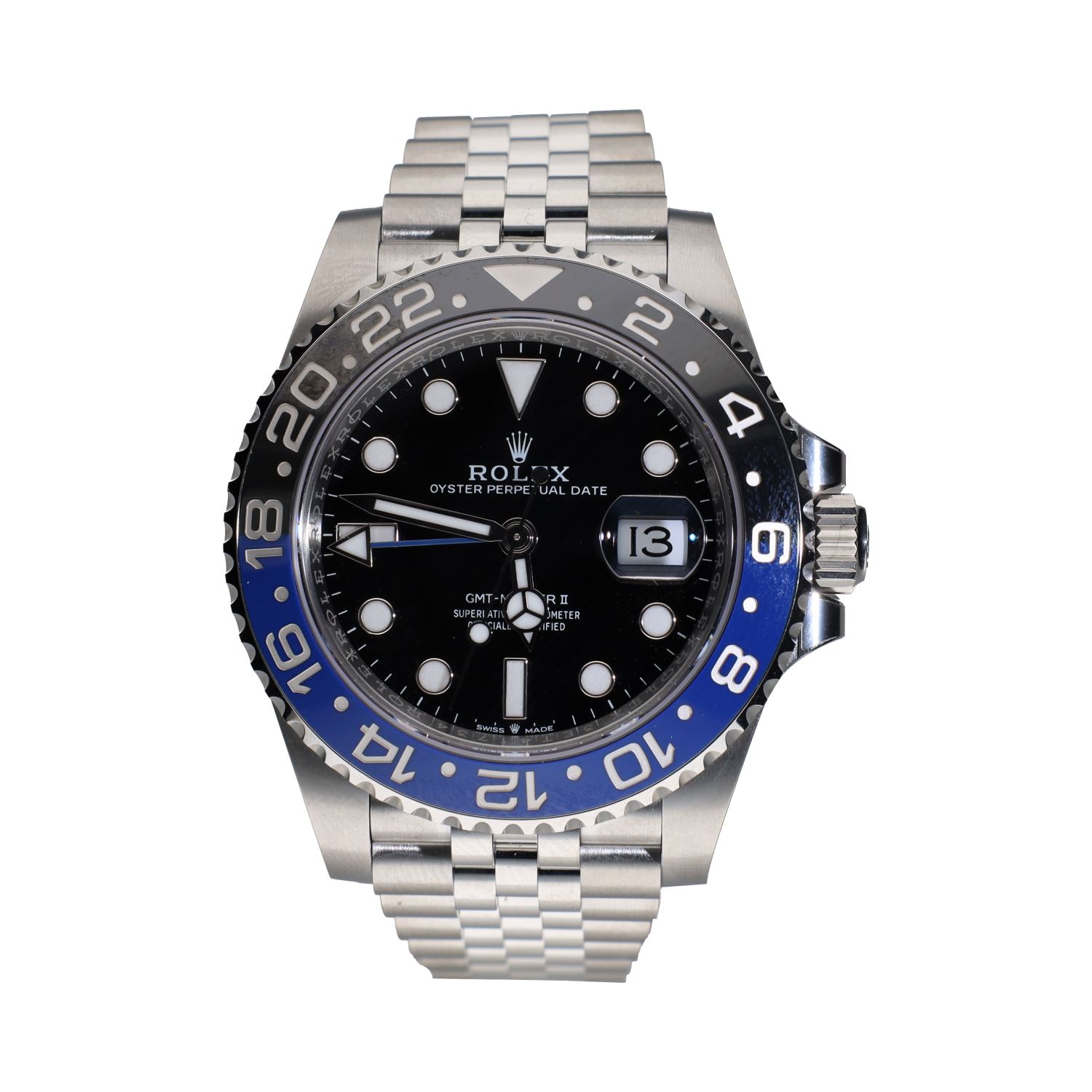 Gmt batman acero jubille 40mm.   