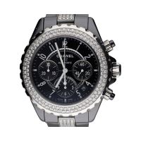CHANEL<BR>J12 CHRONOGRAPH CERÁMICA NEGRA 41MM.  ...