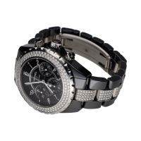 J12 chronograph cerámica negra 41mm.  