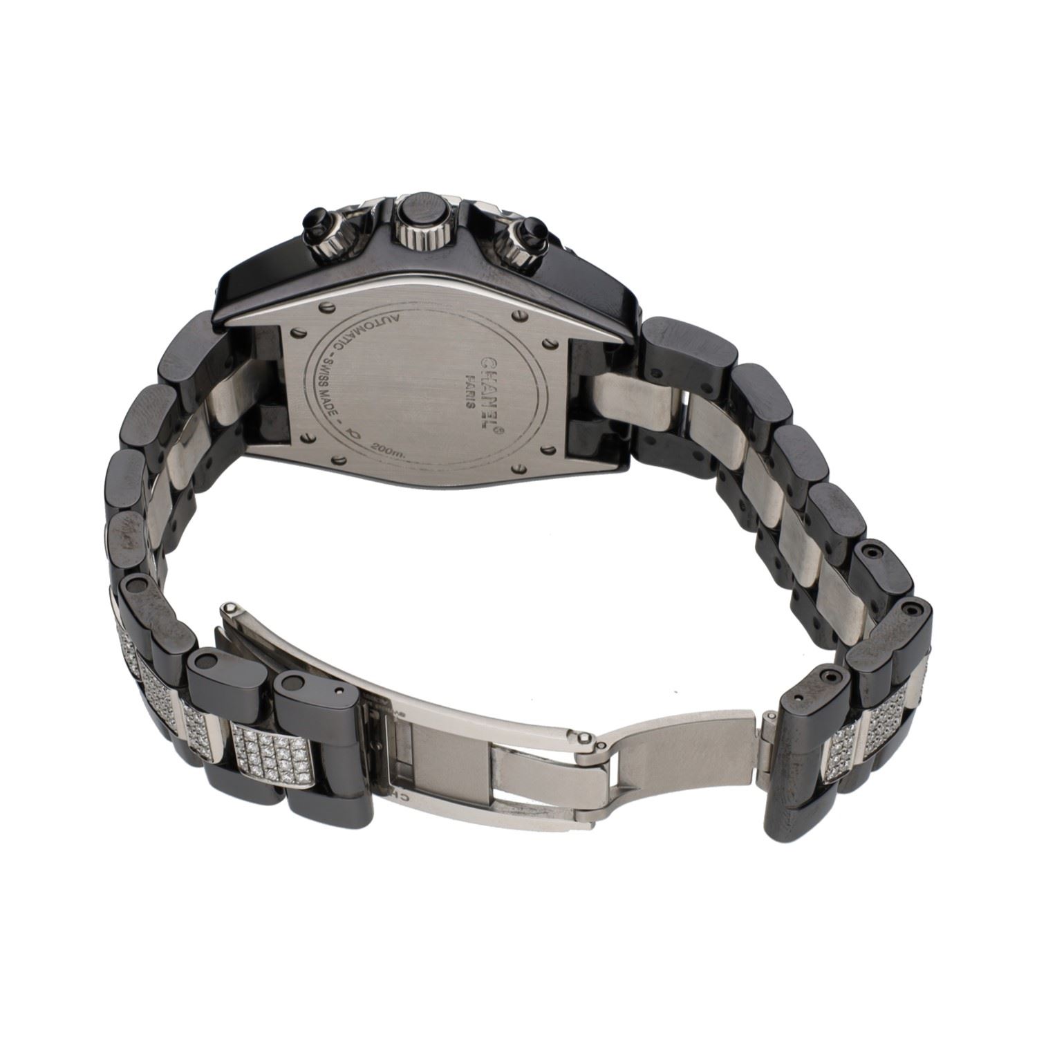 J12 chronograph cerámica negra 41mm.  