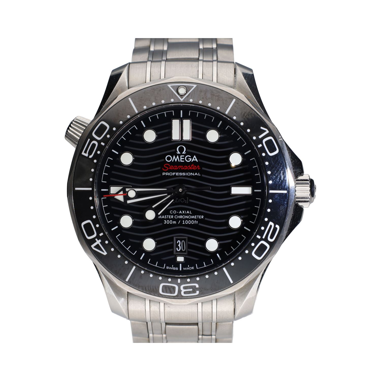 Seamaster diver 300m acero esfera negra 42mm.   