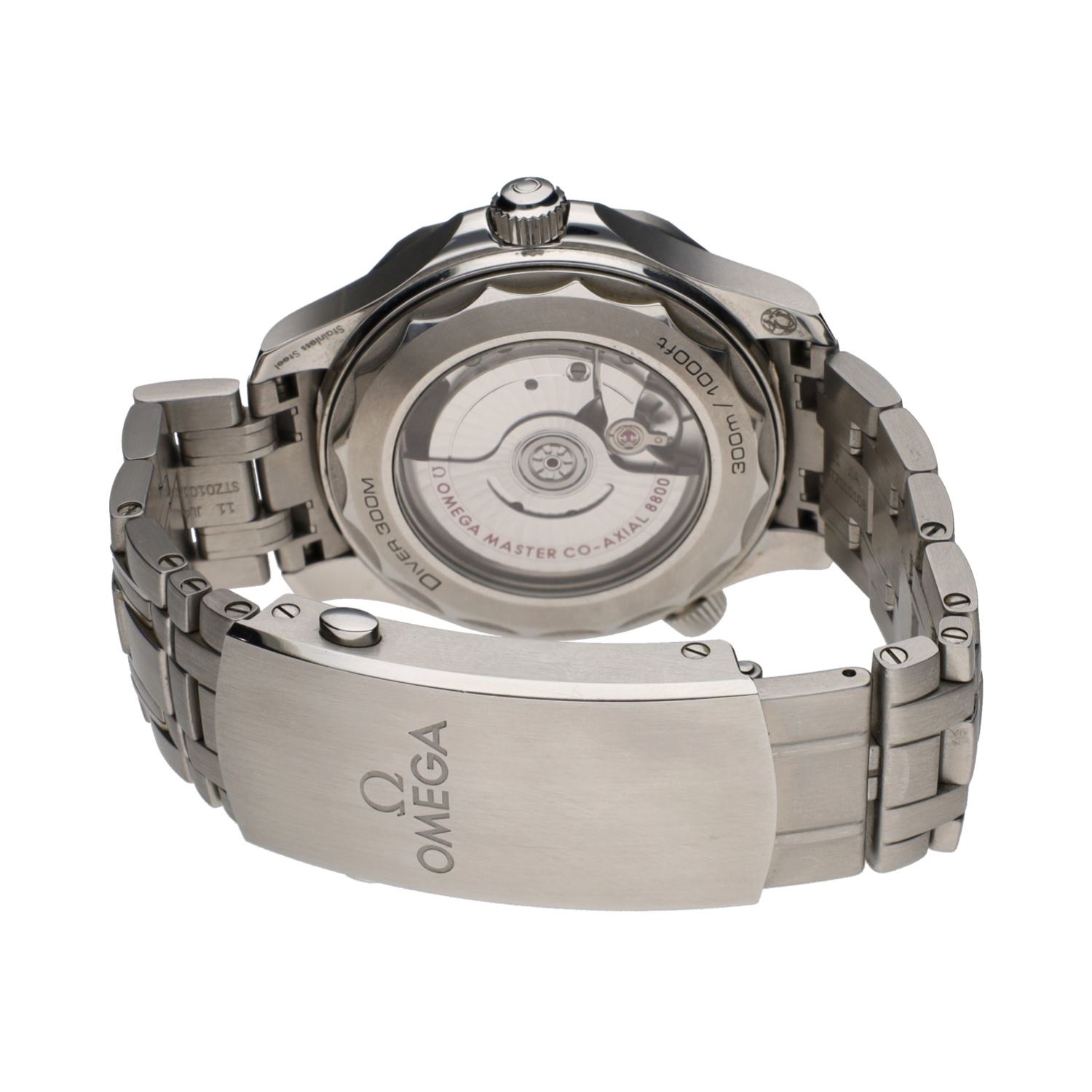 Seamaster diver 300m acero esfera negra 42mm.   