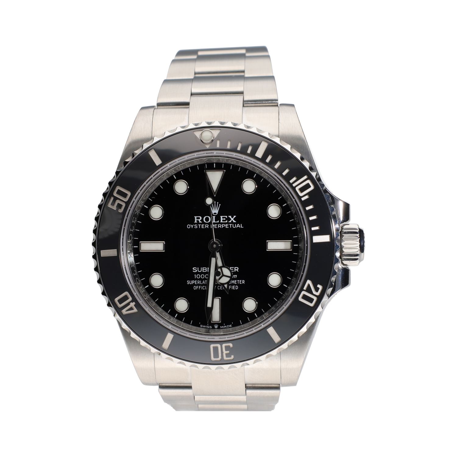 Submariner no date acero cerámico 41mm.  