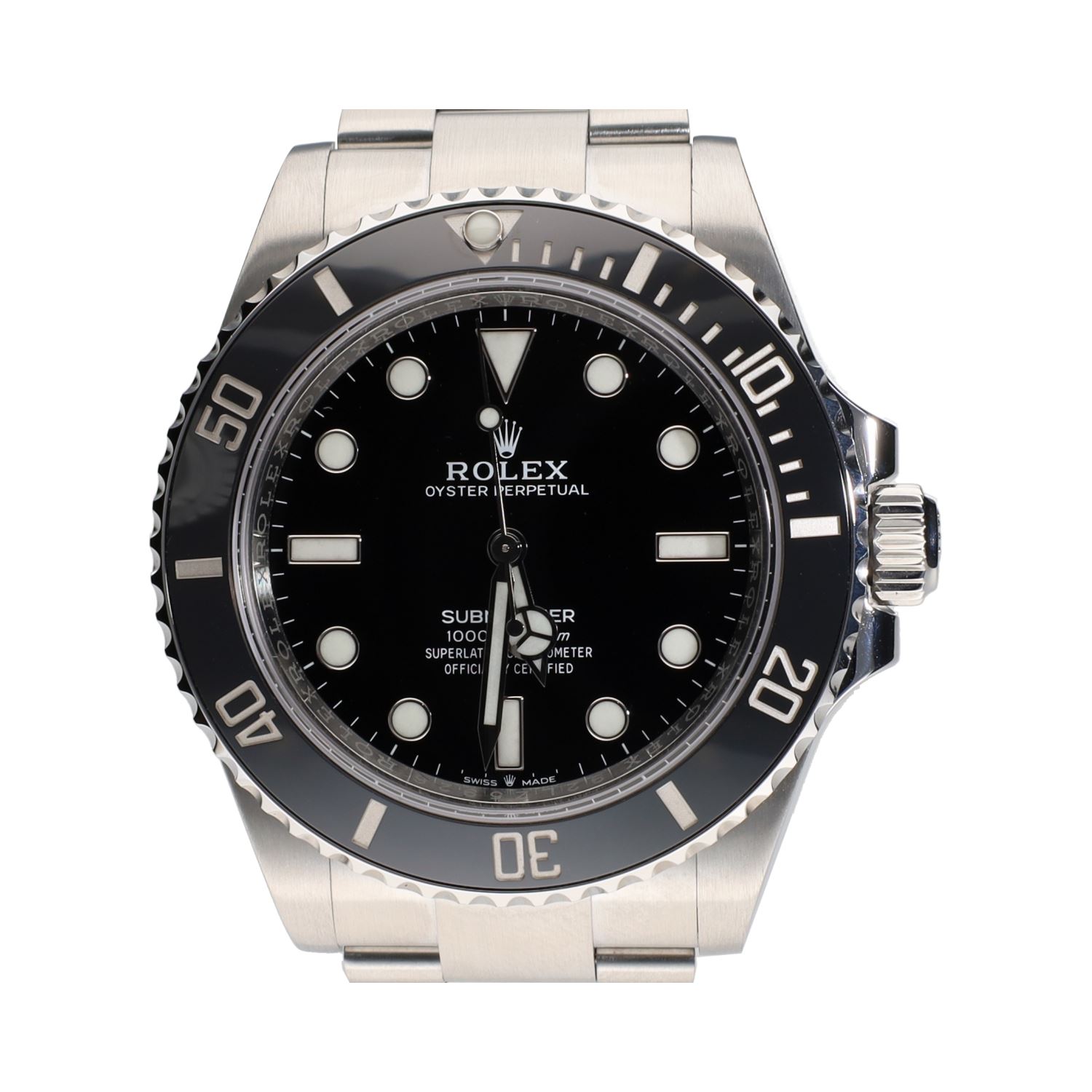 Submariner no date acero cerámico 41mm.  