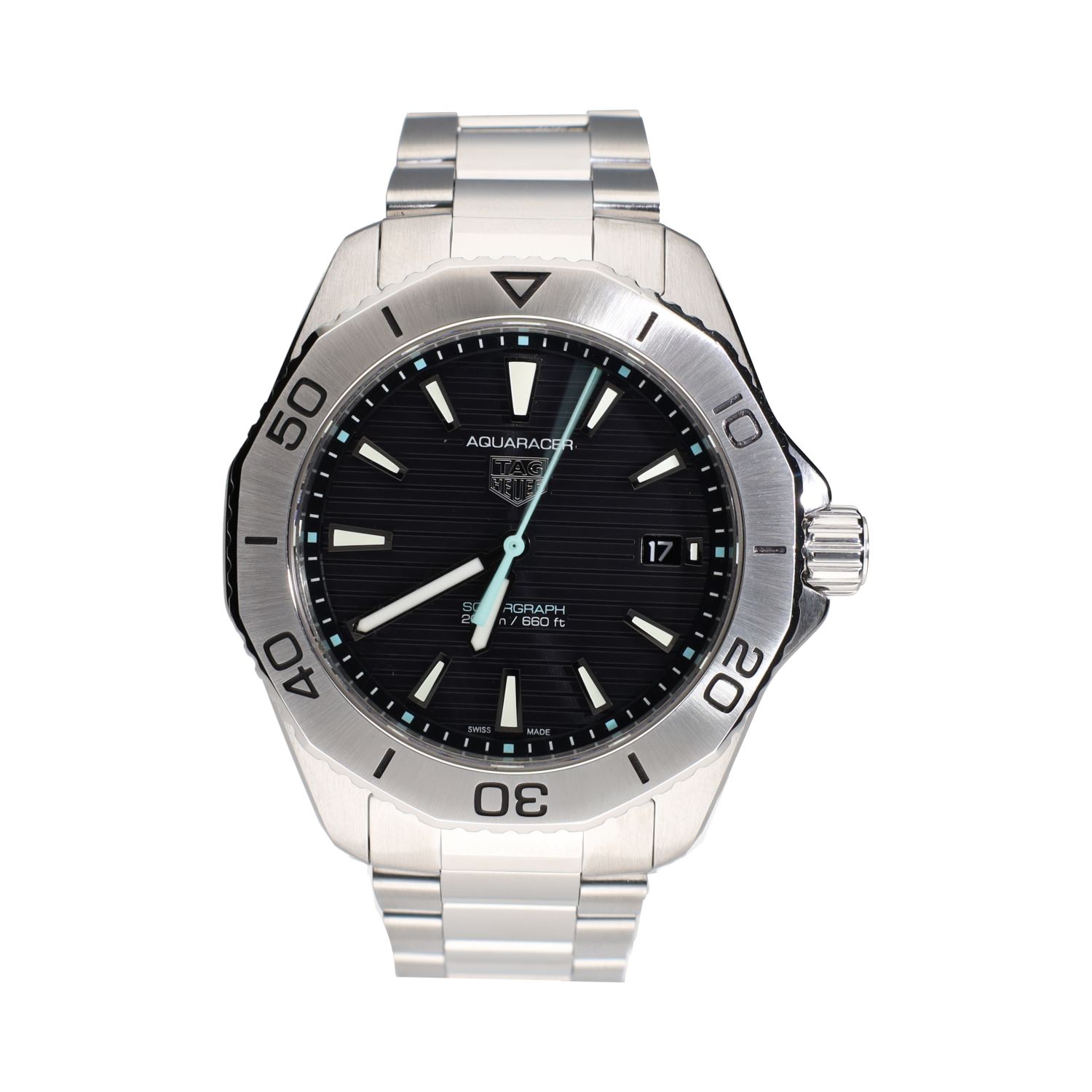 Aquaracer solargraph acero 40mm.   