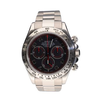 ROLEX<BR>DAYTONA ORO BLANCO ESFERA GRIS DETALLE... · ref.: 116509