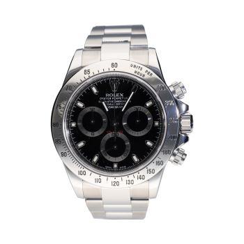 ROLEX<BR>DAYTONA ACERO ESFERA NEGRA. · ref.: 116520