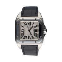 CARTIER<BR>SANTOS 100 ACERO 38MM.