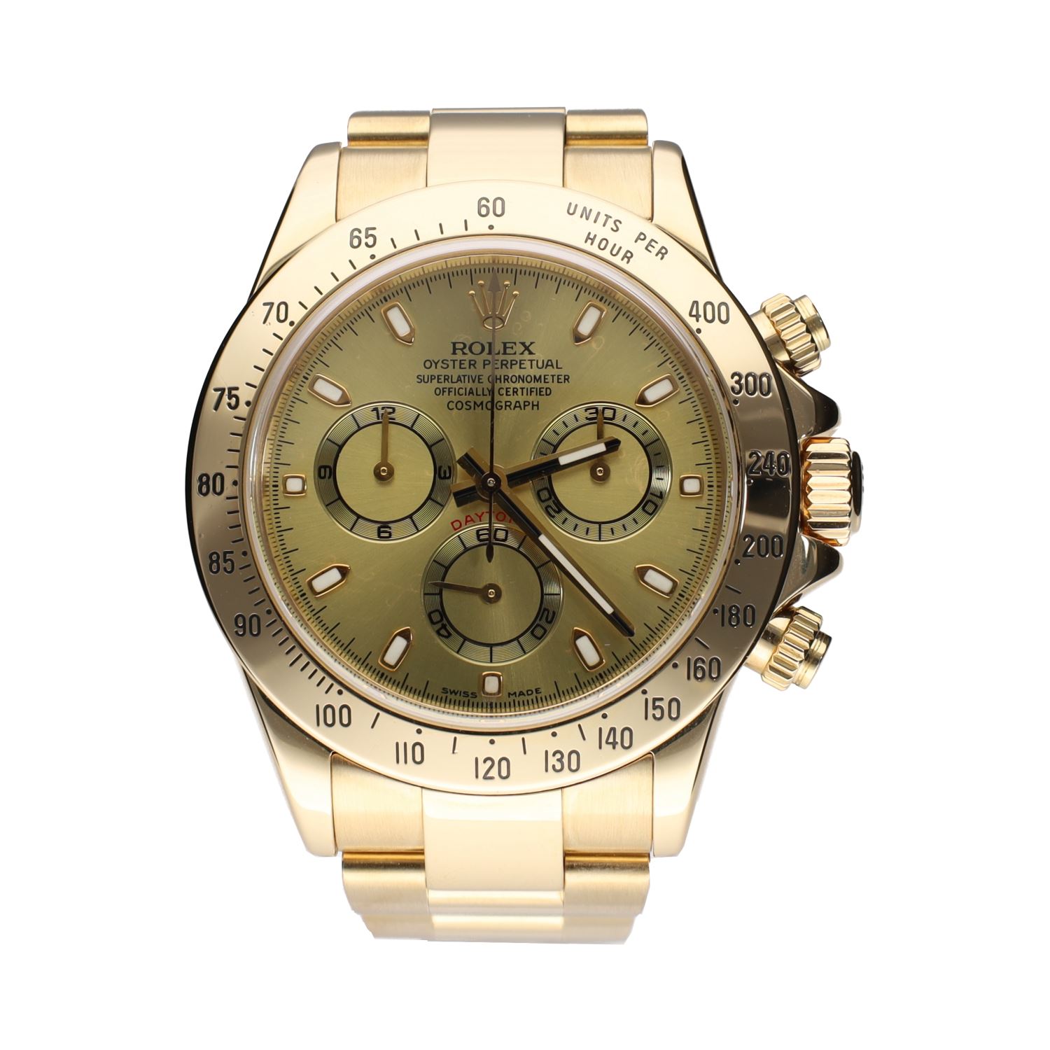 Daytona oro amarillo.  