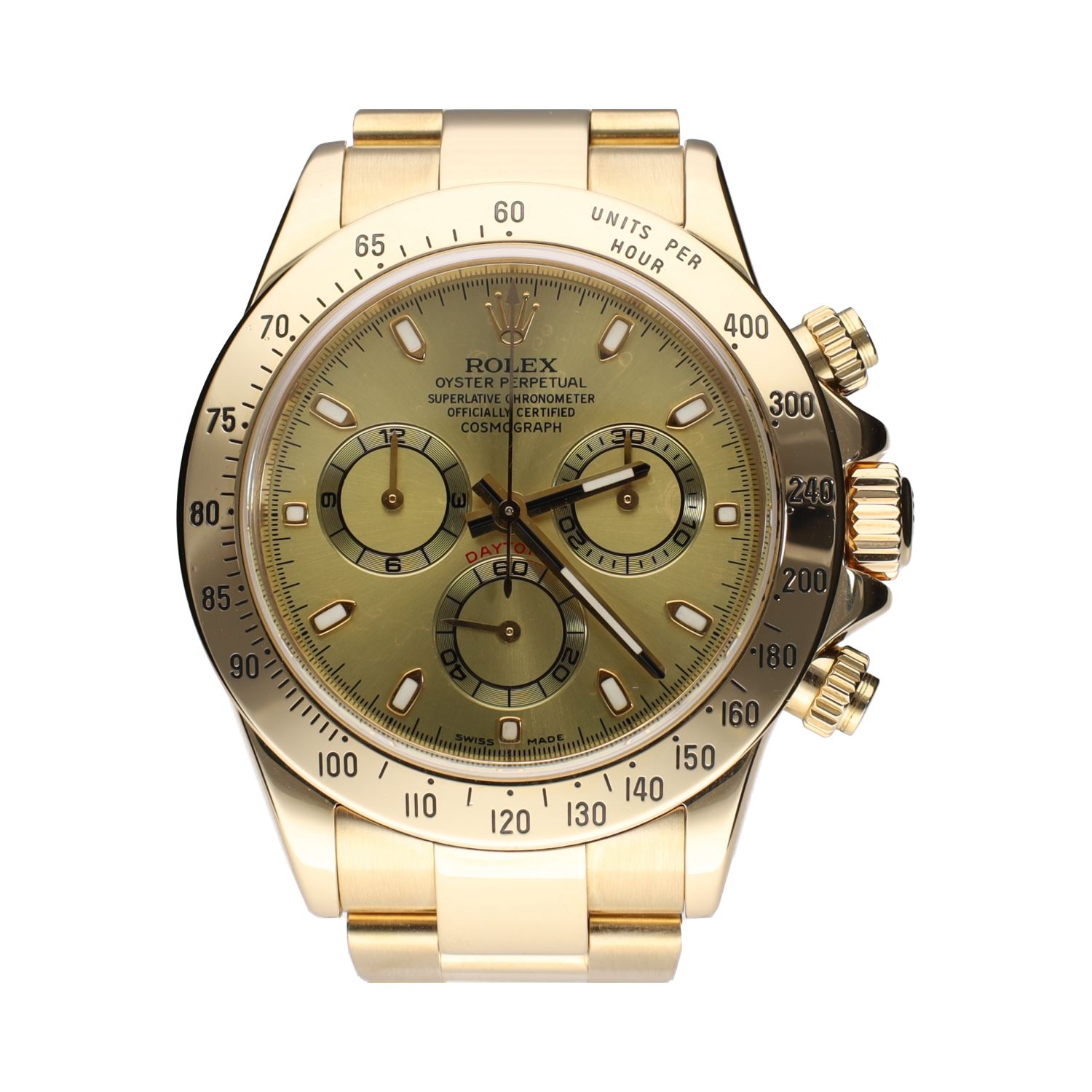 Daytona oro amarillo.  