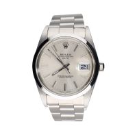 ROLEX<BR>OYSTER PERPETUAL DATE ACERO PLEXI 34MM...