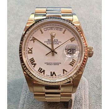 ROLEX<BR>DAY-DATE PRESIDENT ORO AMARILLO 36MM. ... · ref.: 18038