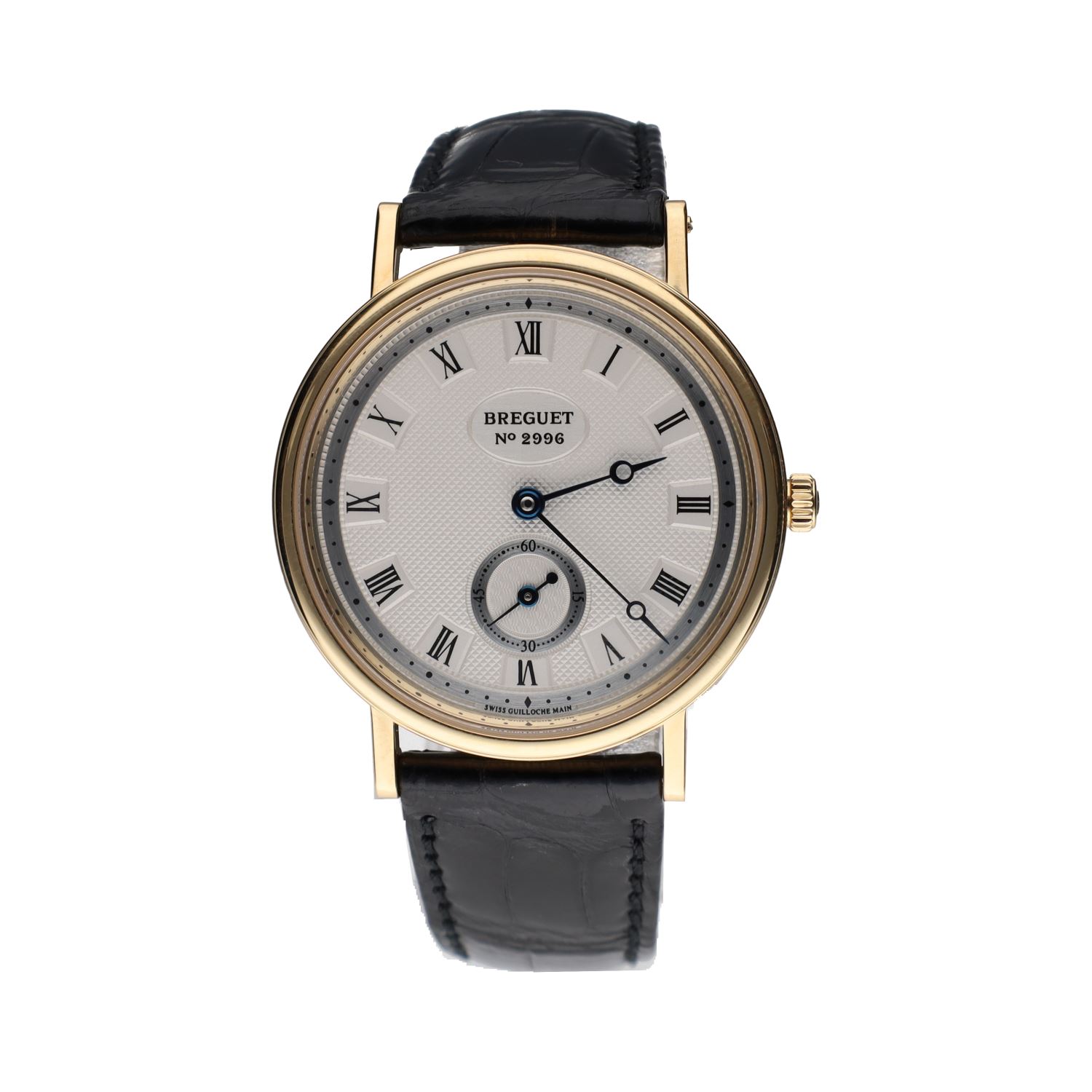 Classique oro amarillo cuerda manual 34mm.   