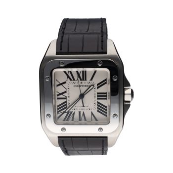 CARTIER<BR>SANTOS 100 XL ACERO 38MM. · ref.: 2656